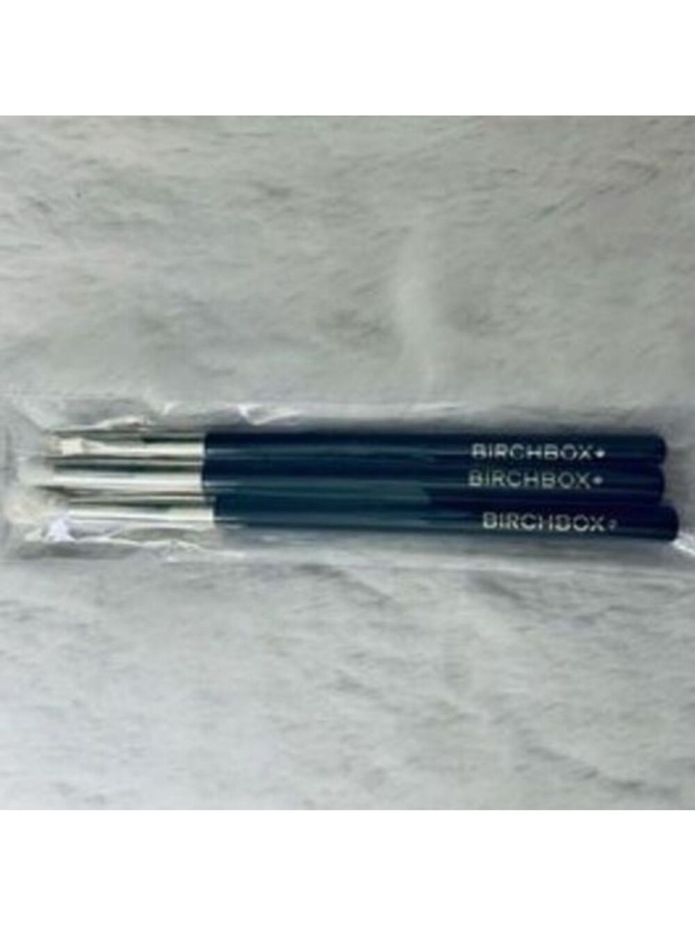 3 Birchbox Makeup Brushes Set Angled Liner, Shader and Blender